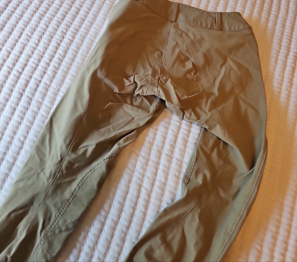 Women's Tan Riding Pants - Picture 3 of 3